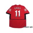 Photo2: Manchester United 2002-2004 Home Shirt #11 Ryan Giggs (2)