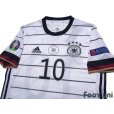 Photo3: Germany 2020-2021 Home Shirt #10 Serge Gnabry UEFA Euro 2020 Patch/Badge w/tags