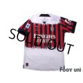 AC Milan 2021-2022 4Th Authentic Shirt #9 Olivier Giroud NEMEN collaboration model Serie A Tim Patch/Badge w/tags
