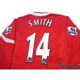 Photo4: Manchester United 2004-2006 Home Long Sleeve Shirt #14 Alan Smith BARCLAYS PREMIERSHIP Patch/Badge