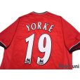 Photo4: Manchester United 2000-2002 Home Shirt #19 Dwight Yorke
