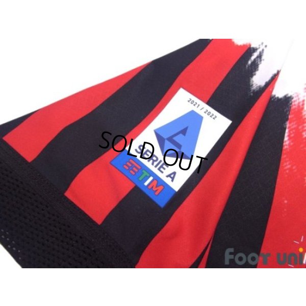 Photo7: AC Milan 2021-2022 4Th Authentic Shirt #9 Olivier Giroud NEMEN collaboration model Serie A Tim Patch/Badge w/tags