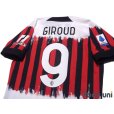 Photo4: AC Milan 2021-2022 4Th Authentic Shirt #9 Olivier Giroud NEMEN collaboration model Serie A Tim Patch/Badge w/tags