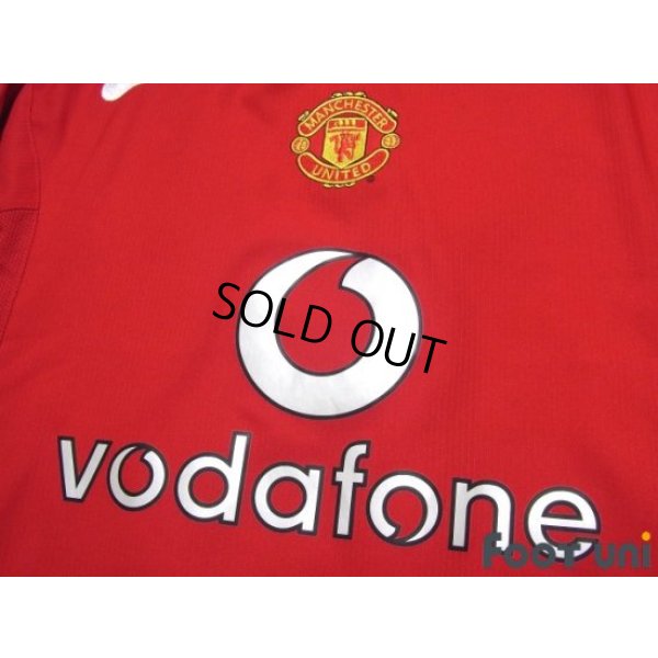 Photo7: Manchester United 2004-2006 Home Long Sleeve Shirt #14 Alan Smith BARCLAYS PREMIERSHIP Patch/Badge
