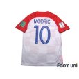 Photo2: Croatia 2018 Home Shirt #10 Luka Modrić FIFA World Cup Russia 2018 Patch/Badge (2)