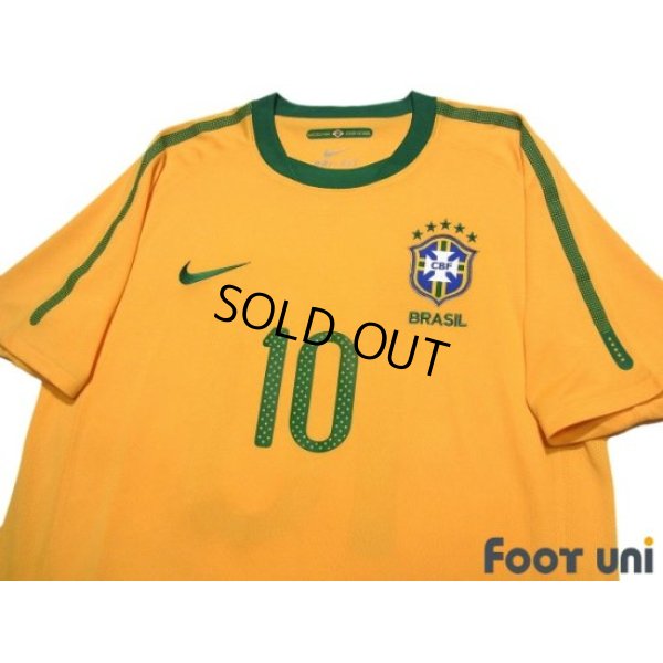 Photo3: Brazil 2010 Home Shirt #10 Kaka