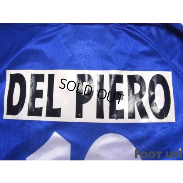 Photo7: Juventus 1995-1996 Away Reprint Shirt #10 Del Piero