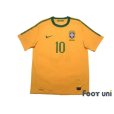 Photo1: Brazil 2010 Home Shirt #10 Kaka (1)