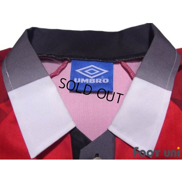 Photo4: Manchester United 1996-1998 Home Shirt