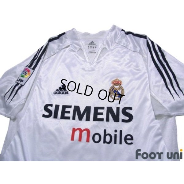 Photo3: Real Madrid 2004-2005 Home Authentic Shirt LFP Patch/Badge