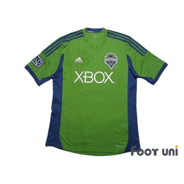 Photo1: Seattle Sounders FC 2013-2014 Home Shirt Jersey