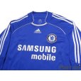 Photo3: Chelsea 2006-2008 Home Authentic Long Sleeve Shirt #13 Michael Ballack (3)