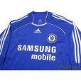 Photo3: Chelsea 2006-2008 Home Authentic Long Sleeve Shirt #13 Michael Ballack