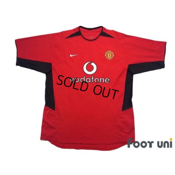 Photo1: Manchester United 2002-2004 Home Shirt #10 Van Nistelrooy