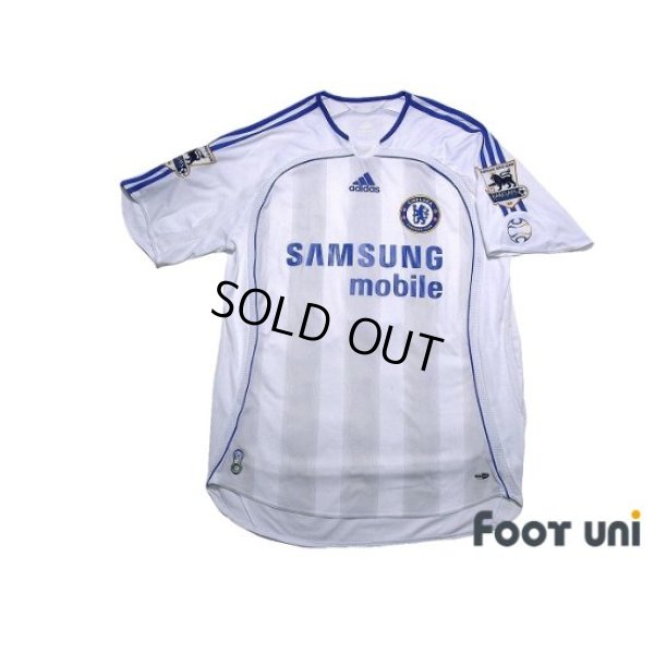 Photo1: Chelsea 2006-2007 Away Shirt #8 Frank Lampard BARCLAYS PREMIERSHIP Patch/Badge