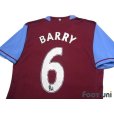 Photo4: Aston Villa 2007-2008 Home Authentic Shirt #6 Gareth Barry