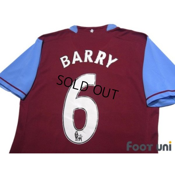 Photo4: Aston Villa 2007-2008 Home Authentic Shirt #6 Gareth Barry