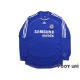 Photo1: Chelsea 2006-2008 Home Authentic Long Sleeve Shirt #13 Michael Ballack (1)