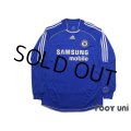 Chelsea 2006-2008 Home Authentic Long Sleeve Shirt #13 Michael Ballack