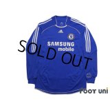 Chelsea 2006-2008 Home Authentic Long Sleeve Shirt #13 Michael Ballack