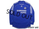 Chelsea 2006-2008 Home Authentic Long Sleeve Shirt #13 Michael Ballack