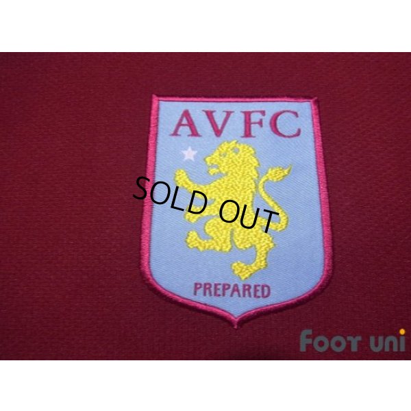 Photo6: Aston Villa 2007-2008 Home Authentic Shirt #6 Gareth Barry