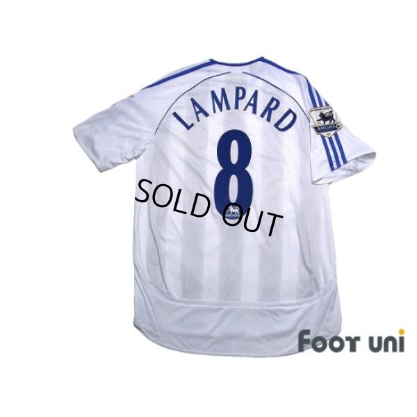 Photo2: Chelsea 2006-2007 Away Shirt #8 Frank Lampard BARCLAYS PREMIERSHIP Patch/Badge