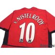 Photo4: Manchester United 2002-2004 Home Shirt #10 Van Nistelrooy