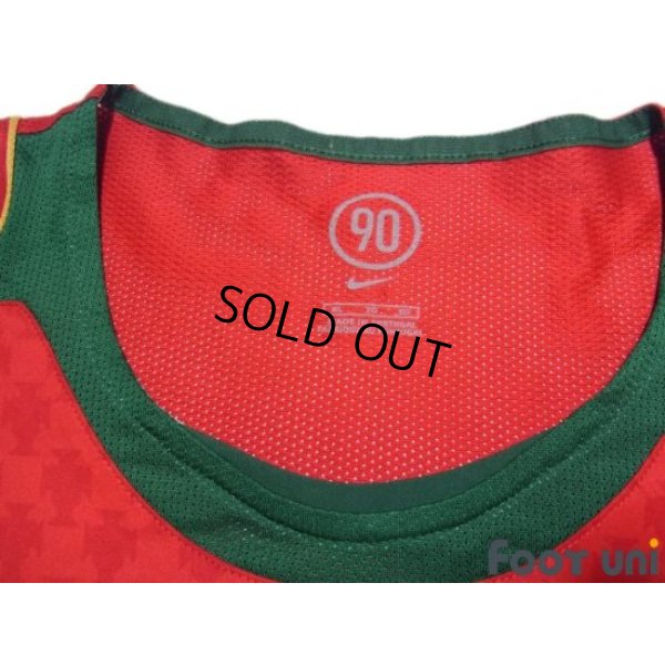 Photo4: Portugal Euro 2004 Home Shirt
