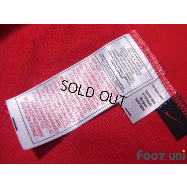 Photo8: Manchester United 2002-2004 Home Shirt #10 Van Nistelrooy