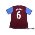 Photo2: Aston Villa 2007-2008 Home Authentic Shirt #6 Gareth Barry (2)