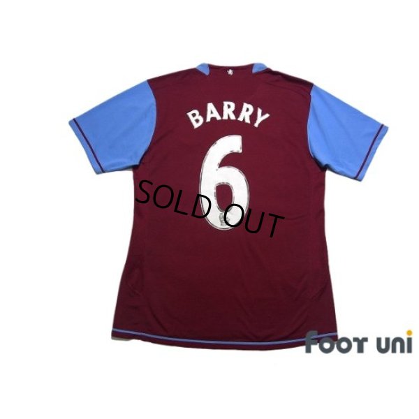 Photo2: Aston Villa 2007-2008 Home Authentic Shirt #6 Gareth Barry