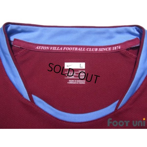 Photo5: Aston Villa 2007-2008 Home Authentic Shirt #6 Gareth Barry