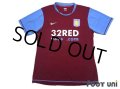 Aston Villa 2007-2008 Home Authentic Shirt #6 Gareth Barry