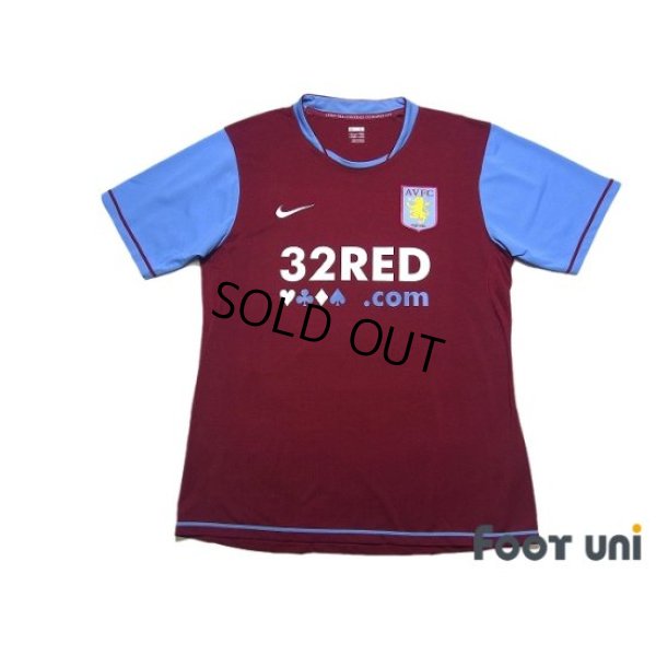Photo1: Aston Villa 2007-2008 Home Authentic Shirt #6 Gareth Barry