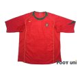 Photo1: Portugal Euro 2004 Home Shirt (1)