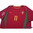 Photo3: Portugal 2002 Home Shirt #11 Sergio Conceicao 2002 FIFA World Cup Korea/Japan Patch/Badge