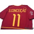Photo4: Portugal 2002 Home Shirt #11 Sergio Conceicao 2002 FIFA World Cup Korea/Japan Patch/Badge