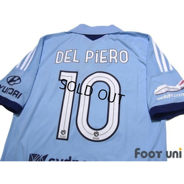 Photo4: Sydney FC 2013-2014 Home Shirt #10 Alessandro Del Piero w/tags