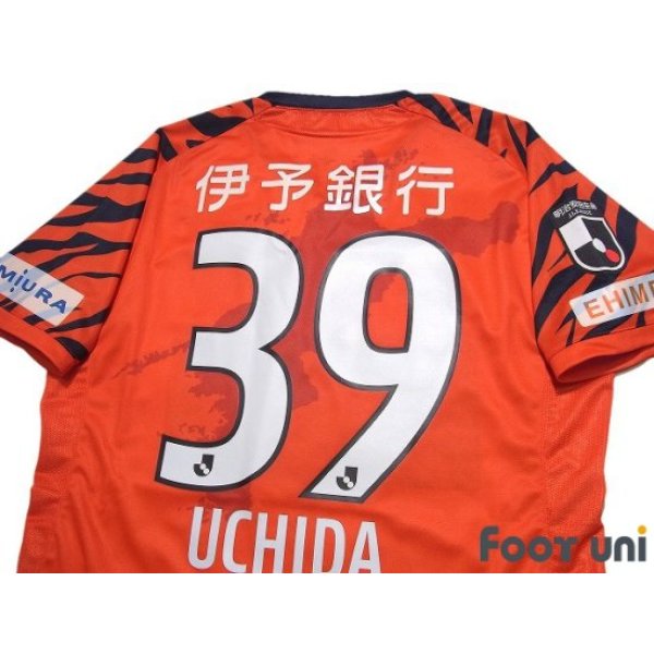 Photo4: Ehime FC 2021 Home Authentic Shirt #39 Kenta Uchida w/tags