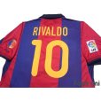 Photo4: FC Barcelona 2000-2001 Home Shirt #10 Rivaldo LFP Patch/Badge