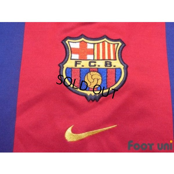 Photo6: FC Barcelona 2000-2001 Home Shirt #10 Rivaldo LFP Patch/Badge