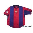 Photo1: FC Barcelona 2000-2001 Home Shirt #10 Rivaldo LFP Patch/Badge (1)