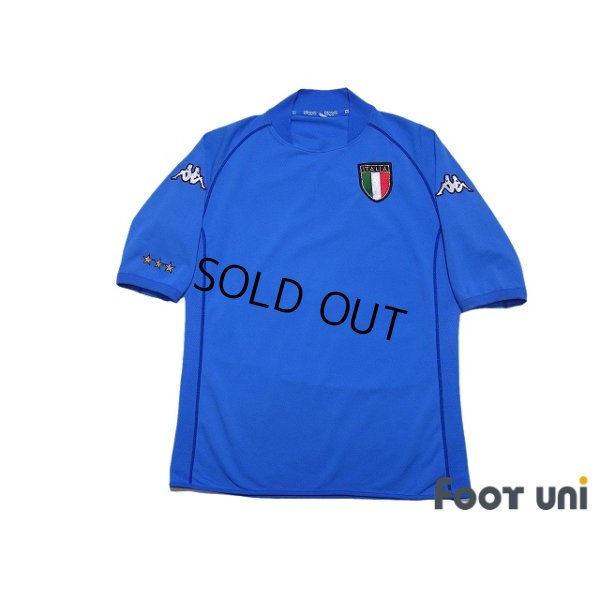 Photo1: Italy 2002 Home Shirt