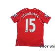 Photo2: Liverpool 2014-2015 Home Shirt #15 Daniel Sturridge BARCLAYS PREMIER LEAGUE Patch/Badge (2)