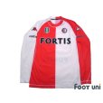 Photo1: Feyenoord 2004-2005 Home Long Sleeve Shirt (1)