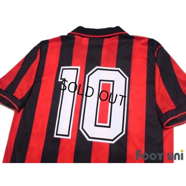 Photo4: AC Milan 1993-1994 Home Shirt #10 Scudetto Patch/Badge