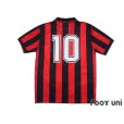 Photo2: AC Milan 1993-1994 Home Shirt #10 Scudetto Patch/Badge (2)