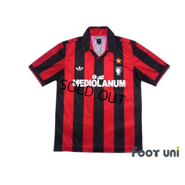 Photo1: AC Milan 1990-1992 Home Reprint Shirt
