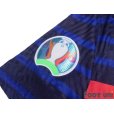 Photo7: France Euro 2020-2021 Home Authentic Shirt #6 Paul Pogba UEFA Euro 2020 Patch/Badge Respect Patch/Badge
